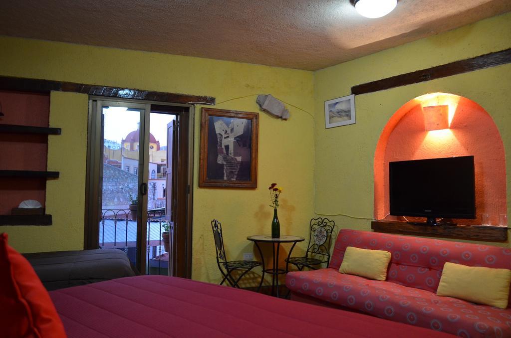 Hotel Hospederia del Truco 7 Guanajuato Habitación foto